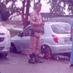 Criminosos furtam pneus de carro no estacionamento do Hospital Geral de Camaçari